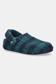 Crocs kapcie Classic Buff Check Cozzzy Slipper granatowy 210755.3AZ