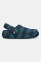 Crocs kapcie Classic Buff Check Cozzzy Slipper 210755.3AZ granatowy AW25