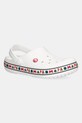 Crocs klapki Crocband Holiday Clog syntetyczny biały 211921.100