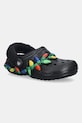 Crocs kapcie Classic Lined Holiday Lights Clog czarny 212054.0C4