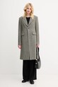 Volnen plašč Polo Ralph Lauren 211966522 siva AW25