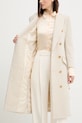 Elisabetta Franchi płaszcz z dodatkiem wełny CP00456E2