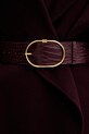 Шерстяное пончо Elisabetta Franchi CP67D56E2