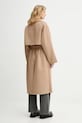 Odzież Calvin Klein płaszcz z dodatkiem wełny LV040WL571 beżowy