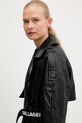Karl Lagerfeld Jeans kabát A3W15047 fekete