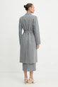 Odzież BOSS płaszcz wełniany 50541513 szary