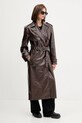 Палто HUGO 50542286 кафяв AW25
