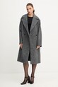 Пальто з додаванням вовни Iceberg N011.3083 сірий AW25