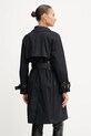 Ρούχα Καμπαρντίνα Guess RAPHAELLE W5YL02.WHDF1 μαύρο