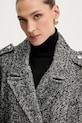 Pinko cappotto con lana grigio 105562.A2SE