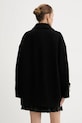 Odzież Pinko płaszcz z domieszką wełny 105559.A2SH czarny