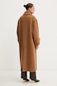 Abbigliamento Pinko cappotto con lana 105770.A2SM marrone