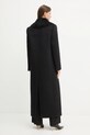 Odzież Versace Jeans Couture płaszcz z dodatkiem wełny 79HAT418.N0342 czarny