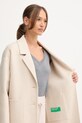 Пальто с шерстью United Colors of Benetton 28F7DN082
