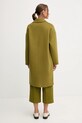 Одяг Пальто з вовною United Colors of Benetton 28F7DN082 зелений
