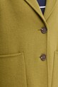 Пальто з вовною United Colors of Benetton 28F7DN082 зелений