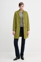 Пальто с добавлением шерсти United Colors of Benetton 2V0PDN062 зелёный AW25