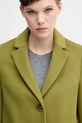 Пальто с добавлением шерсти United Colors of Benetton зелёный 2V0PDN062