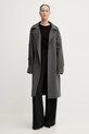 Blugirl Blumarine płaszcz z dodatkiem wełny RF5241.T221A szary AW25