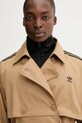 adidas Originals trencz Tcoat Twill zielony JW2663