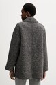 Odzież MM płaszcz z wełną OBLIQUA 2526906018600 szary