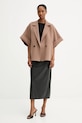 Vuneni kaput Weekend Max Mara PERA 2525086021600 smeđa AW25