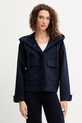 Палто Weekend Max Mara GARY преходна изолация тъмносин 2525086041600