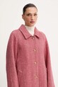 Weekend Max Mara płaszcz UGOLA czerwony 2525016016600