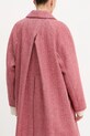 Weekend Max Mara płaszcz UGOLA 2525016016600 czerwony