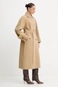 Vlněný kabát Weekend Max Mara CADINE béžová 2525016022600