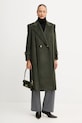 Weekend Max Mara palton de lână SMALTO 2525016026600 verde AW25