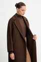 Weekend Max Mara płaszcz z dodatkiem wełny TEMPERA 2525016082600