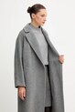 Weekend Max Mara płaszcz z dodatkiem wełny TEMPERA 2525016082600
