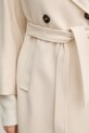 Vlněný kabát Weekend Max Mara RESINA 2525016102600 béžová