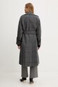 Oblečení Kabát s příměsí vlny Weekend Max Mara SESTRI 2525016122600 šedá