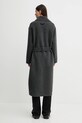 Odzież ZADIG&VOLTAIRE płaszcz z dodatkiem wełny WWCO01237 szary