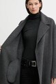 ZADIG&VOLTAIRE płaszcz z dodatkiem wełny WWCO01237