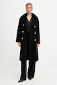 Пальто Ermanno Firenze 57TD057EY0 чёрный AW25