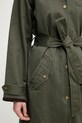 Abercrombie & Fitch płaszcz KI144.5195.340 zielony