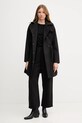 Dkny trencz DLEMPY37 czarny AW25