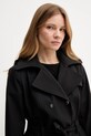 Dkny trencz czarny DLEMPY37