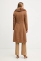 Îmbrăcăminte Guess haină cu lână KAROLE W5BL19.W2642 maro