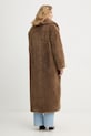 Ρούχα Παλτό Guess EUGENIE W5BL93.WJ090 καφέ