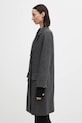 A.P.C. cappotto con lana Manteau Ginny WOARA.F01545 grigio AW25