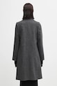 Abbigliamento A.P.C. cappotto con lana Manteau Ginny WOARA.F01545 grigio