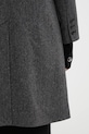 A.P.C. cappotto con lana Manteau Ginny WOARA.F01545 grigio