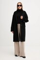 Marc Aurel płaszcz z wełną 5026.1000.93348 czarny AW25