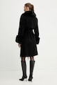 Odzież Marciano Guess płaszcz z dodatkiem wełny LILIANA 5BGL46.7125A czarny