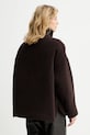 Oblečenie Kabát s prímesou vlny Sessun 25112020 hnedá