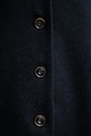 Sessun płaszcz z dodatkiem wełny 23112022 granatowy